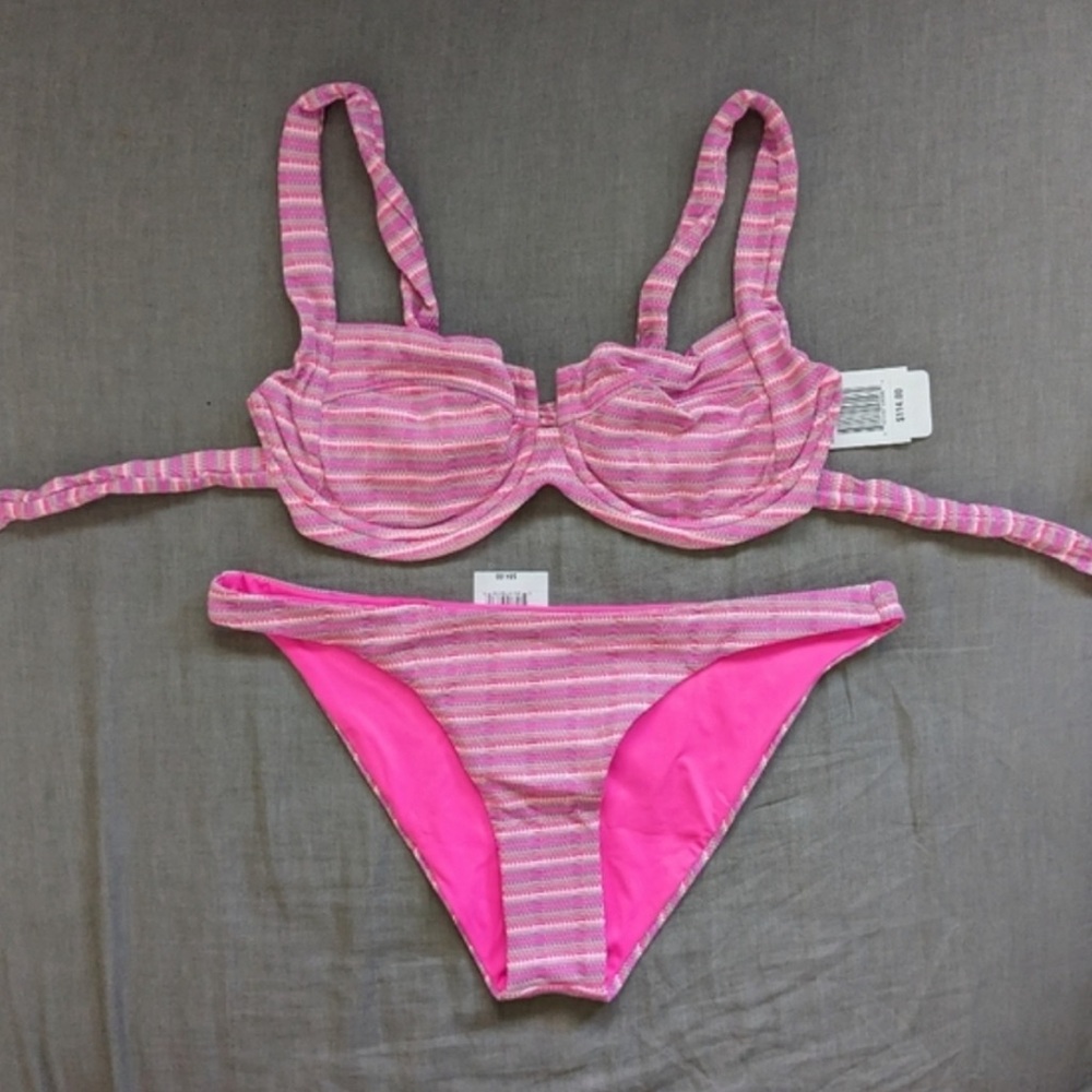 L*Space Camellia Camacho Bikini Set Pink